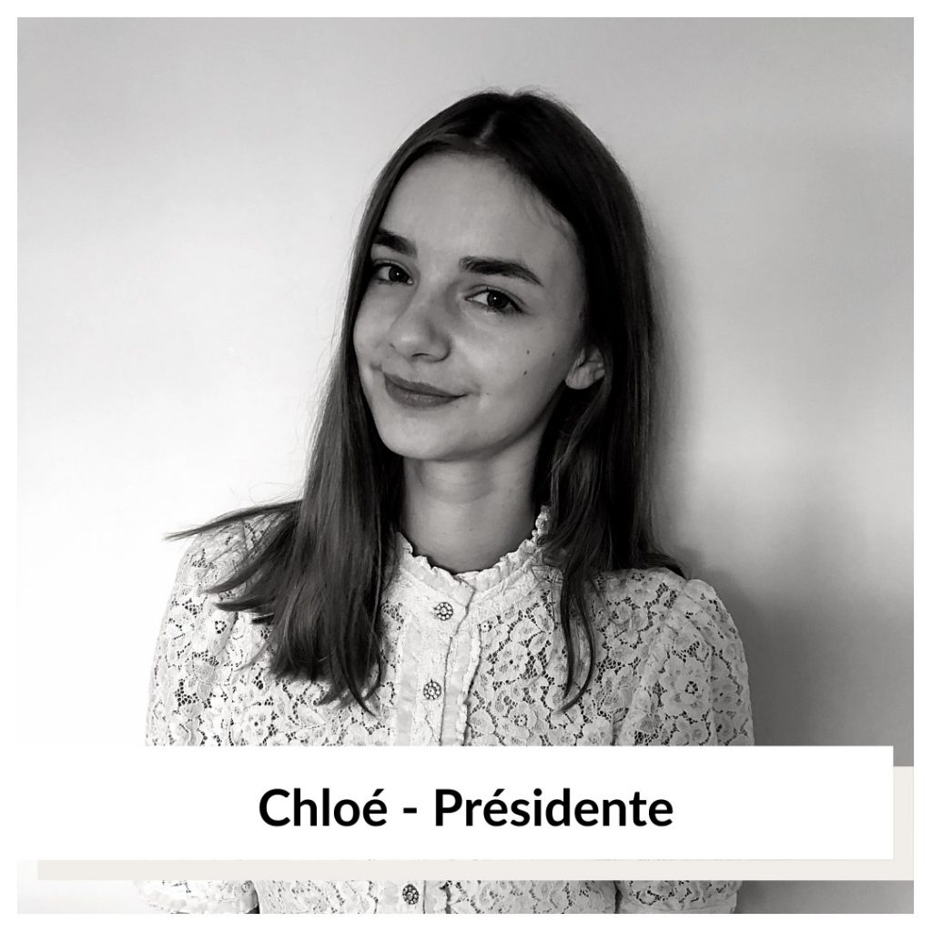 Chloé, présidente Eloquentia Lyon