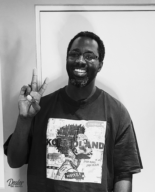 Marcus Gon, journaliste et poète